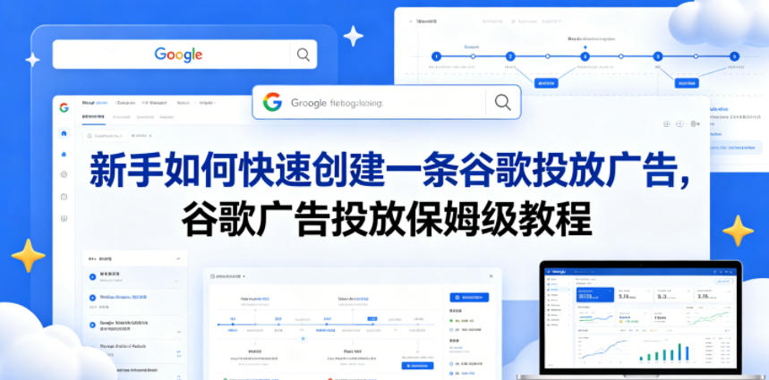 新手如何快速创建一条谷歌投放广告，谷歌广告投放保姆级教程-源创文化-轻创终点站