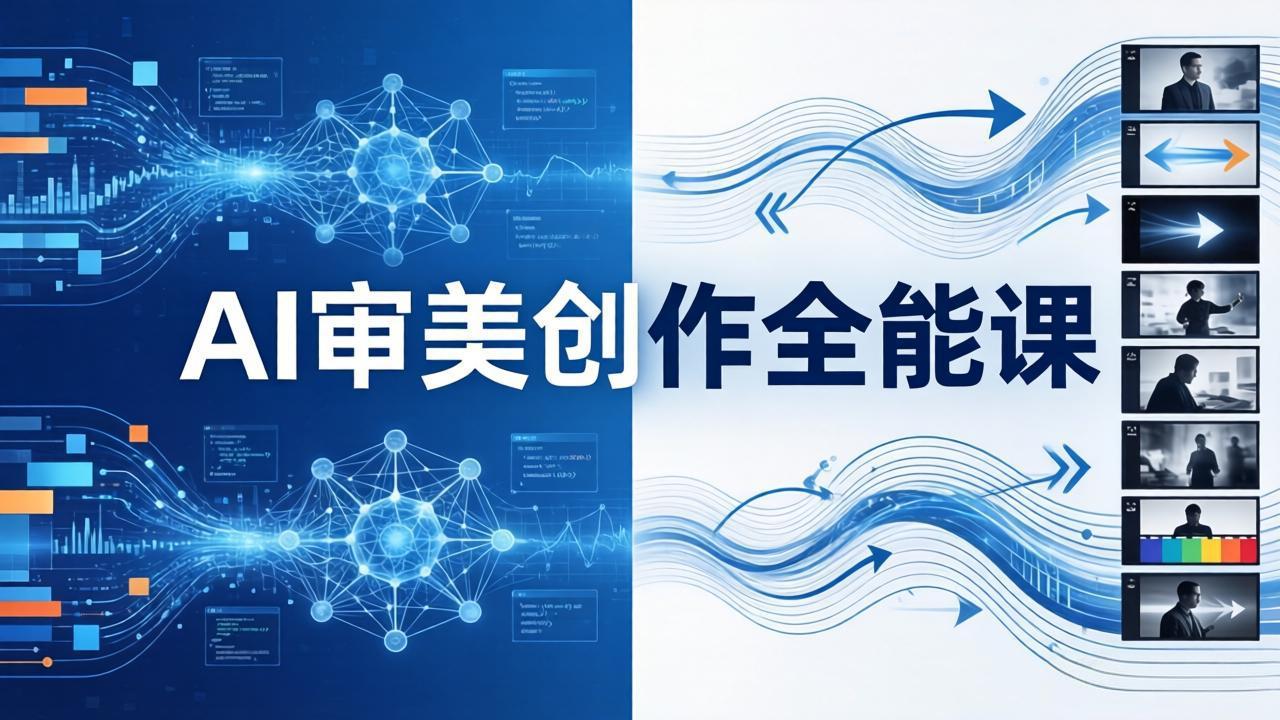 AI审美创作全能课：MJ+Seedance+模型训练+影视分镜+编剧，一站式掌握AI艺术创作-源创文化-轻创终点站