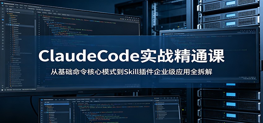 ClaudeCode实战精通课：从基础命令核心模式到Skill插件企业级应用全拆解-源创文化-轻创终点站